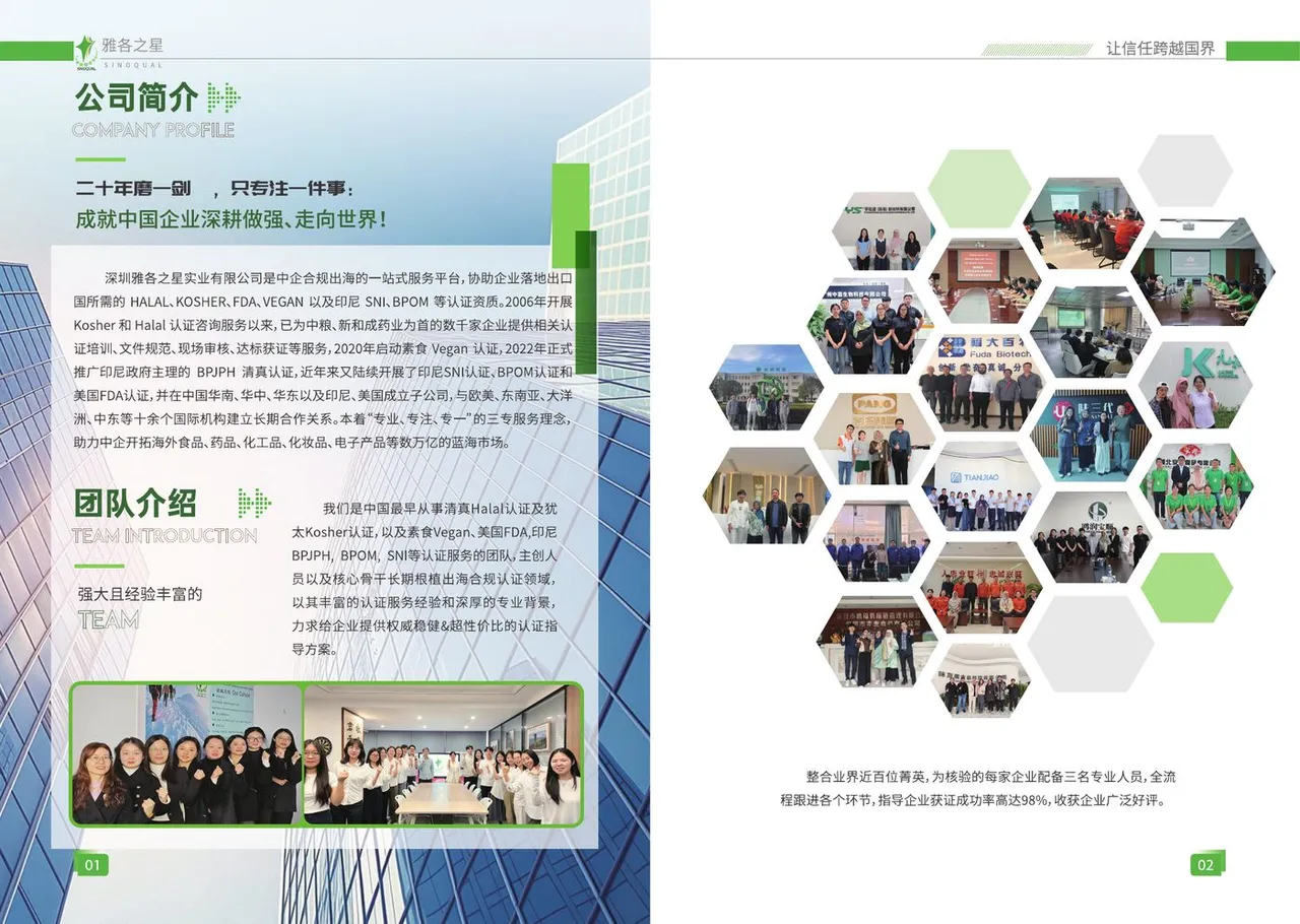 雅各之星公司画册第 2 页